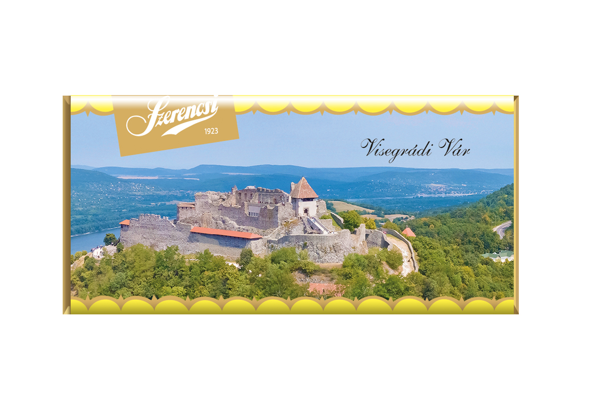 Vársorozat tejcsokoládé tábla 20g